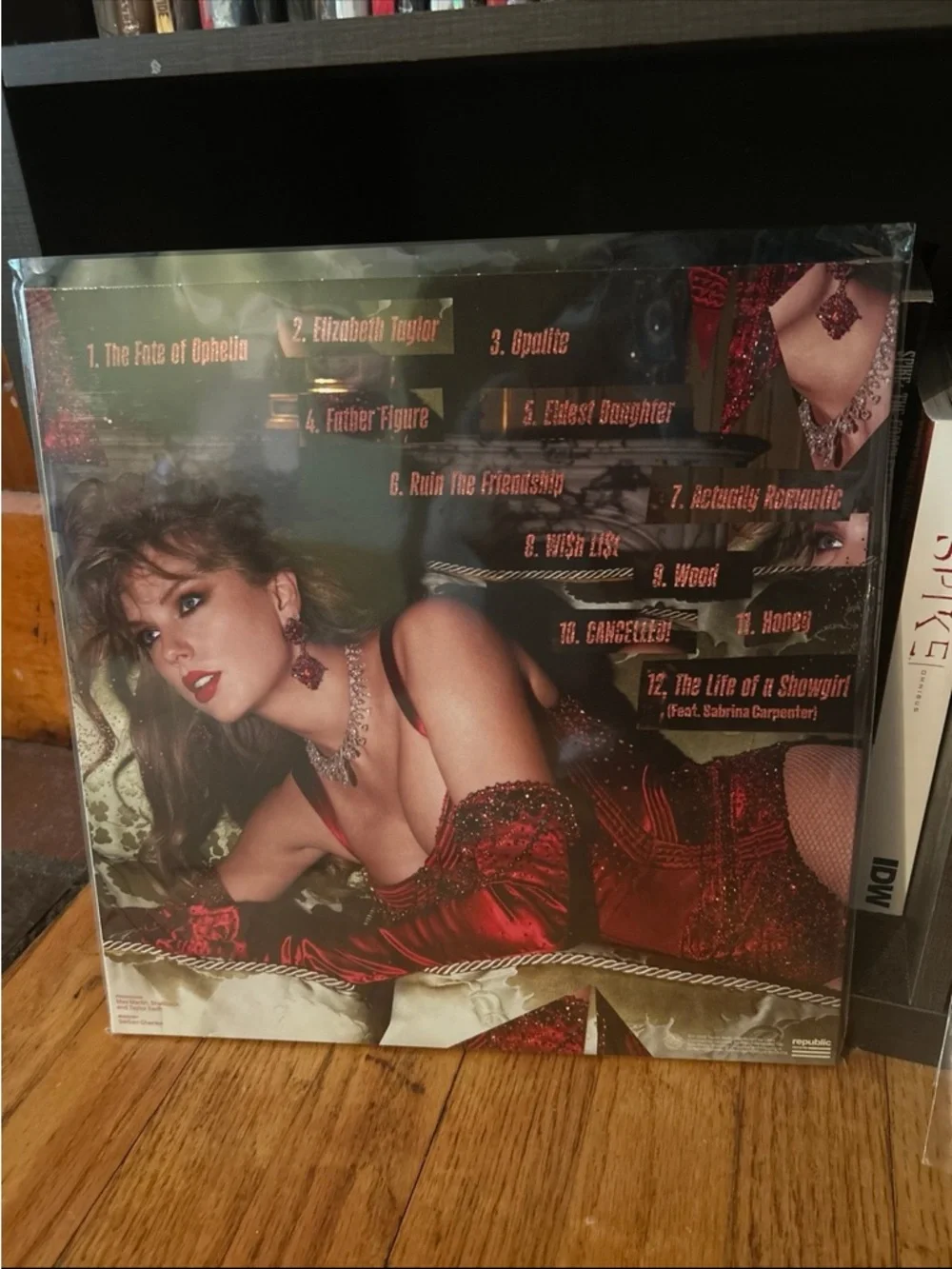 Taylor Swift Life of A Showgirl Tiny Bubbles in Champagne Edition Vinyl - Picture 4 of 8